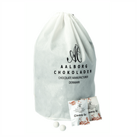 Jule crunchy snekugler med marcipan - Flowpack - Aalborg Chokolade