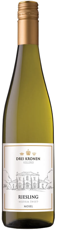 Thumbnail for TEST: Drei Kronen Kellerei Riesling Medium Sweet Mosel 2023 - Gourmet-Butikken