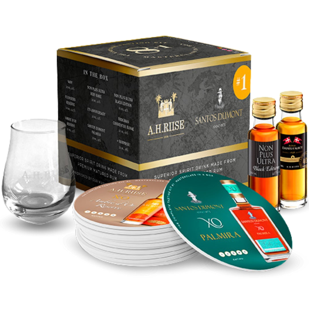 A.H. Riise Tasting Kit 8+1 - Albert #1 (Black)