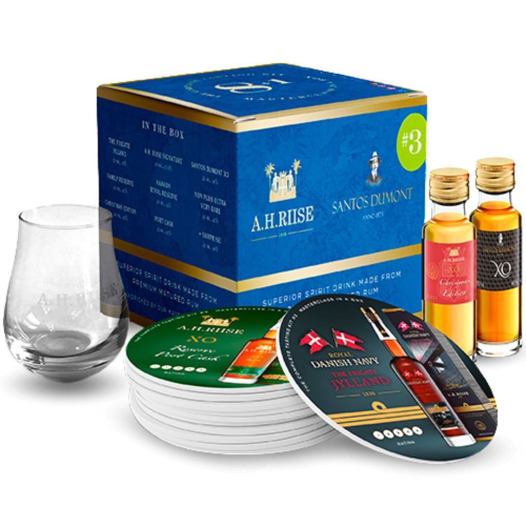 A.H. Riise Tasting Kit 8+1 - Valdemar #3 (Blue)