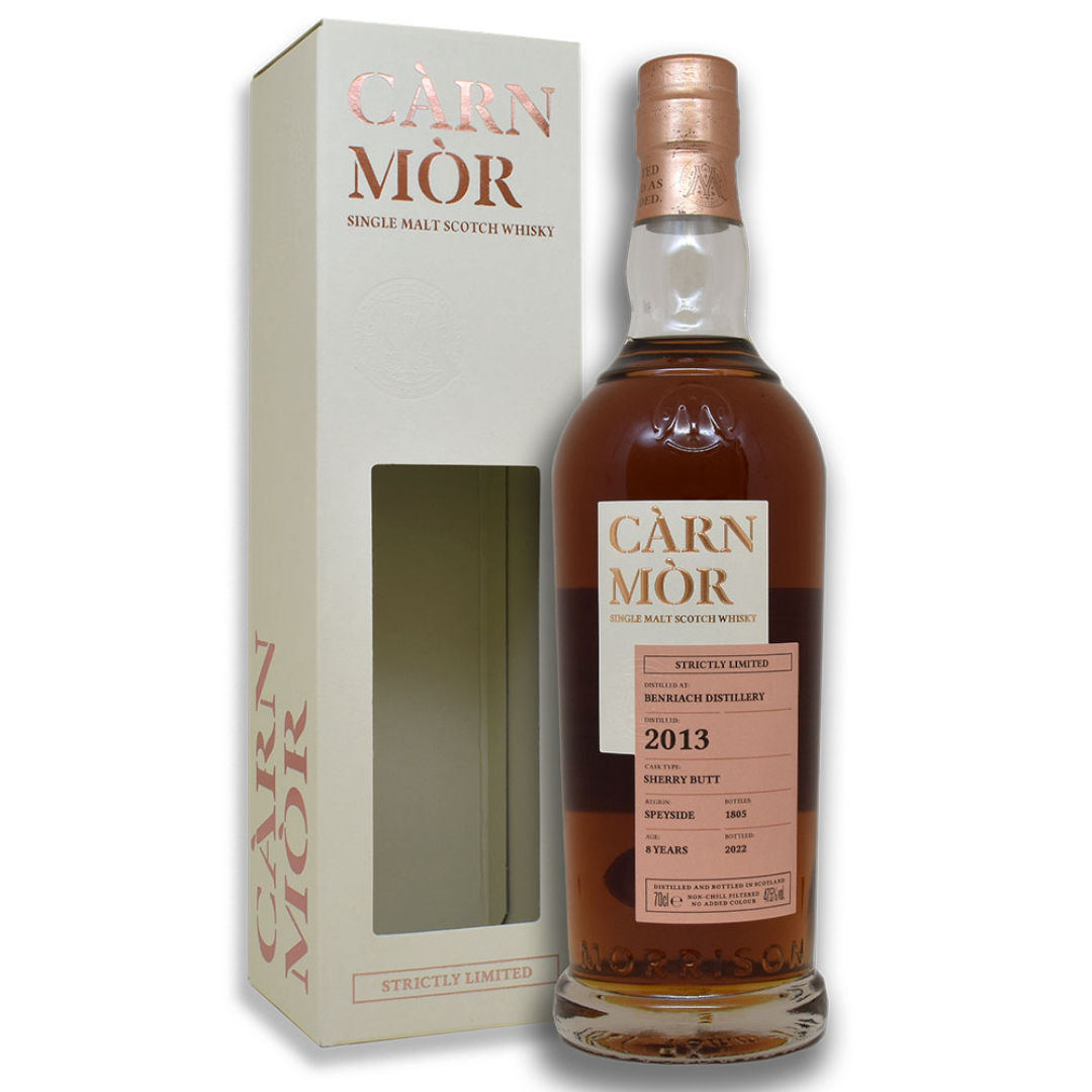 Càrn Mòr BenRiach 2013 Sherry Butt 8 Years Old Speyside Whisky