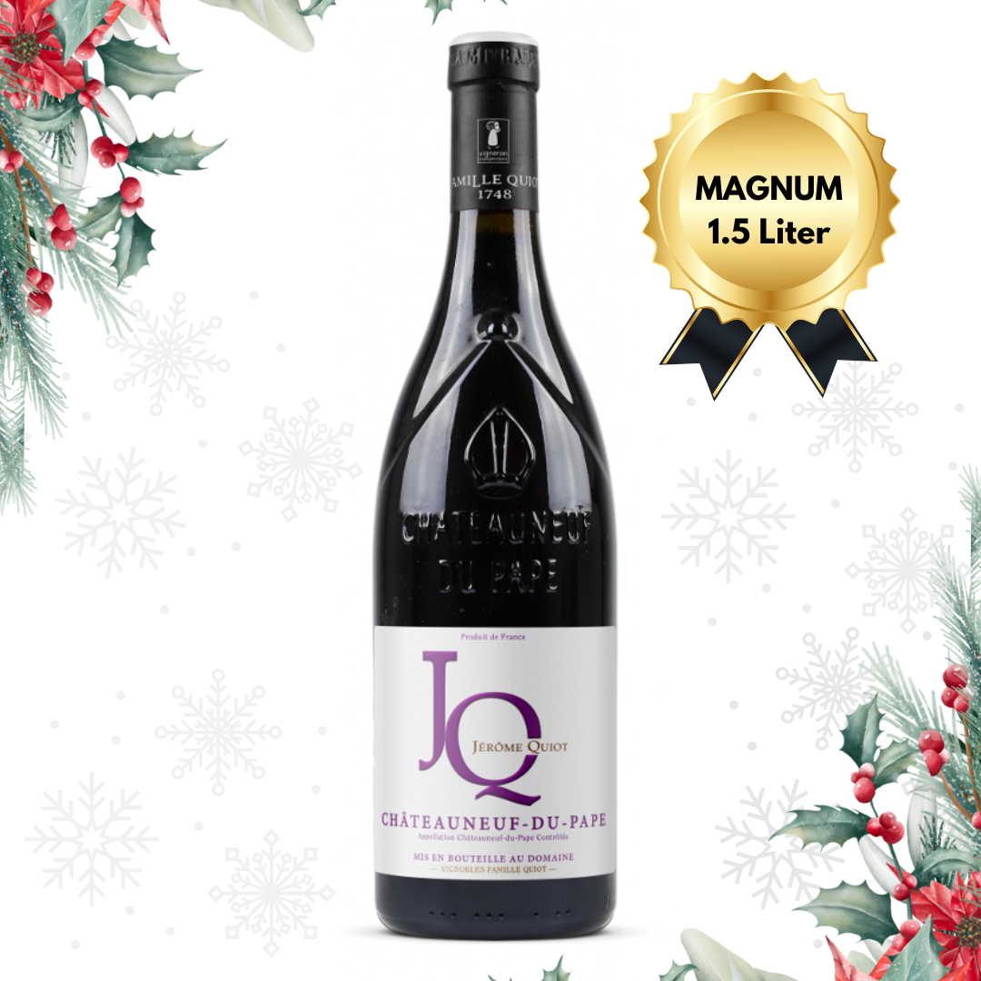 (PRE-SALE) Magnum Châteauneuf-du-Pape, Rouge, Jérôme Quiot, 1.5 Liter.