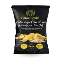 Spanske Gourmet chips m. Himalaya salt - 40gr.