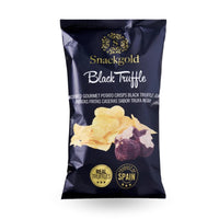 Spanske Gourmet chips m. Sort trøffel - 125gr.