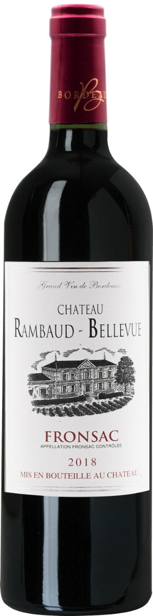 TEST: Château Rambaud-Bellevue Fronsac 2018 - Gourmet-Butikken