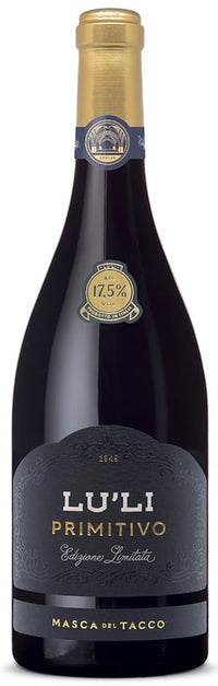 TEST: Masca del Tacco Lu'Li Primitivo 17,5% Limited Edition 2021 - Gourmet-Butikken